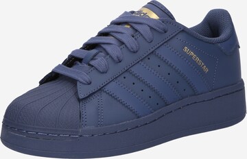 Baskets 'SUPERSTAR XLG' ADIDAS ORIGINALS en bleu : devant