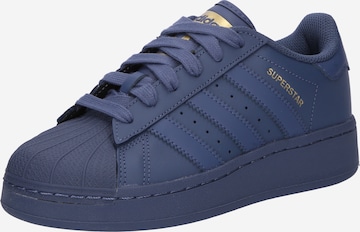 ADIDAS ORIGINALS Sneaker 'SUPERSTAR XLG' i blå: framsida