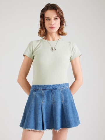 HOLLISTER - Camiseta en verde: frente