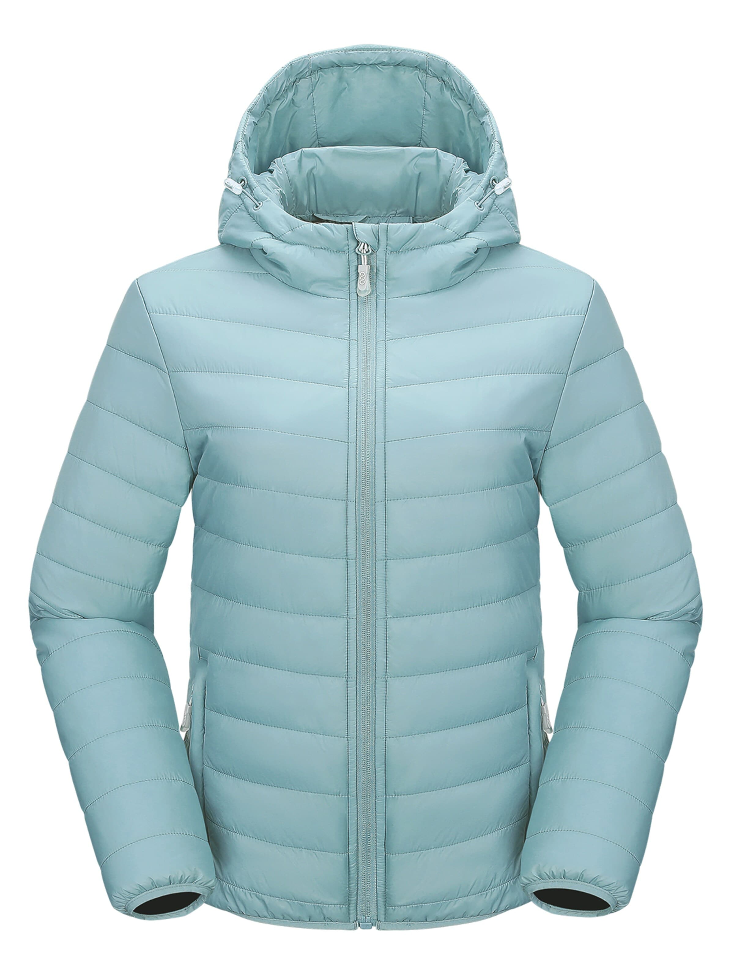 33,000ft Winter Jacket '33,000ft Women's Puffer Jacket' in Blue: front