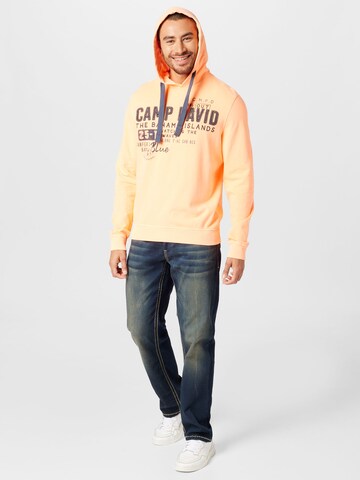 CAMP DAVIDSweater majica - narančasta boja