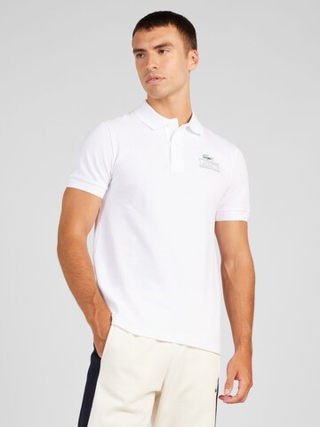 LACOSTE Shirt in White: front