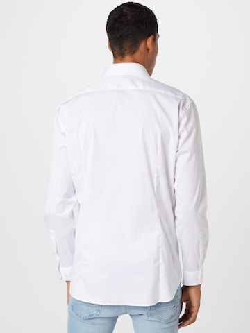 STRELLSON Slim fit Koszula 'Siro2' w kolorze biały