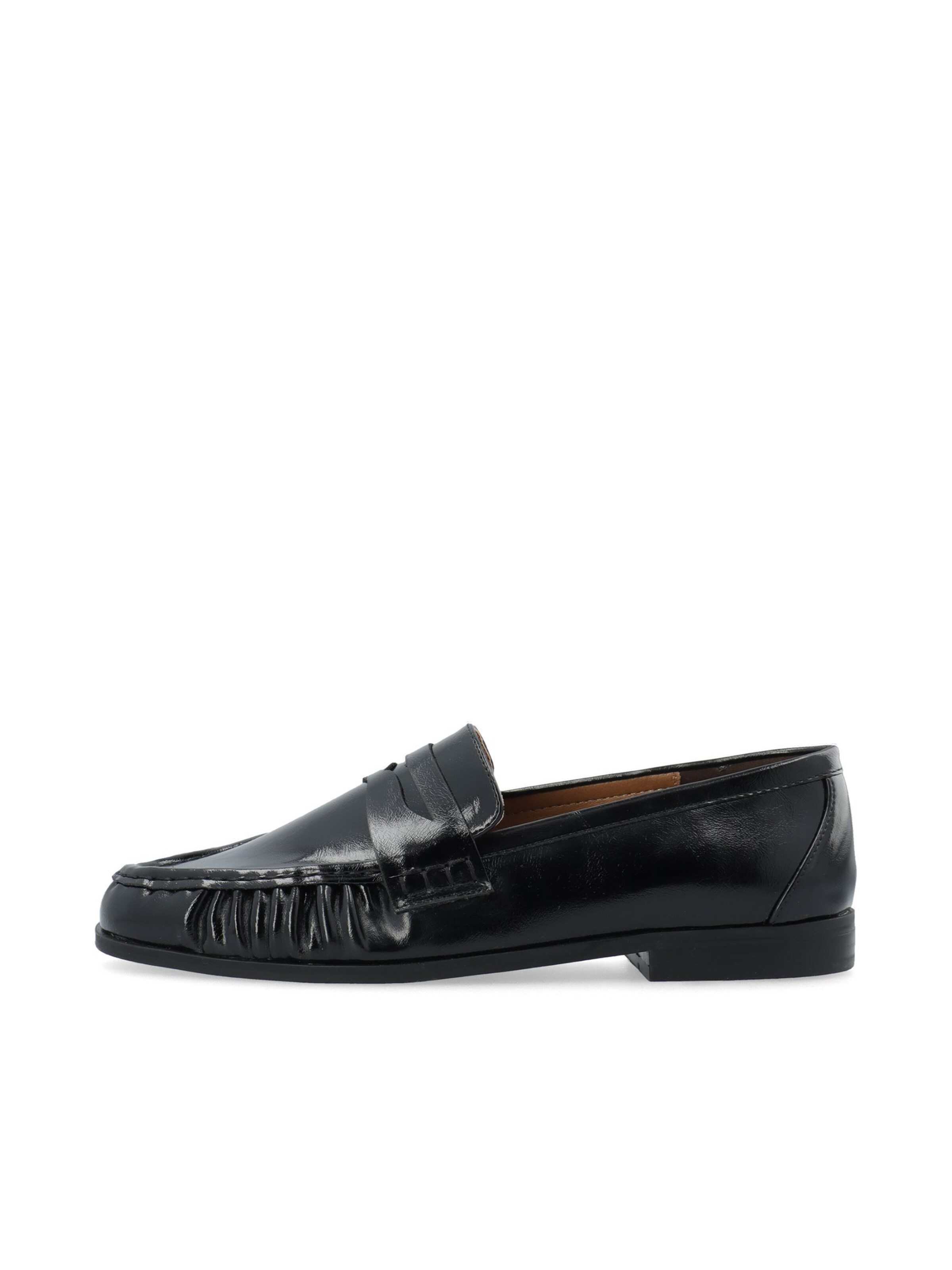Bianco Slipper 'Carma' in Schwarz: Vorderseite