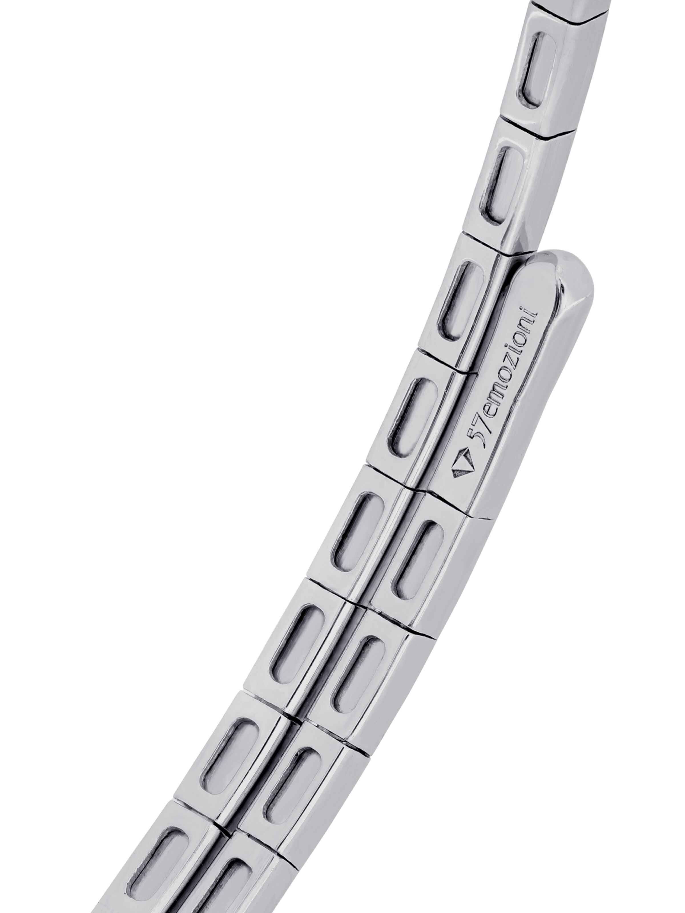 57emozioni Armband 'Diamond' in Zilver