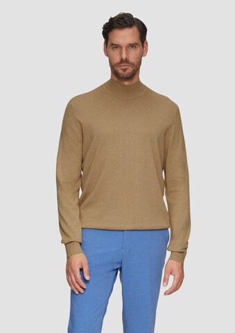 s.Oliver BLACK LABEL Sweater in Brown: front