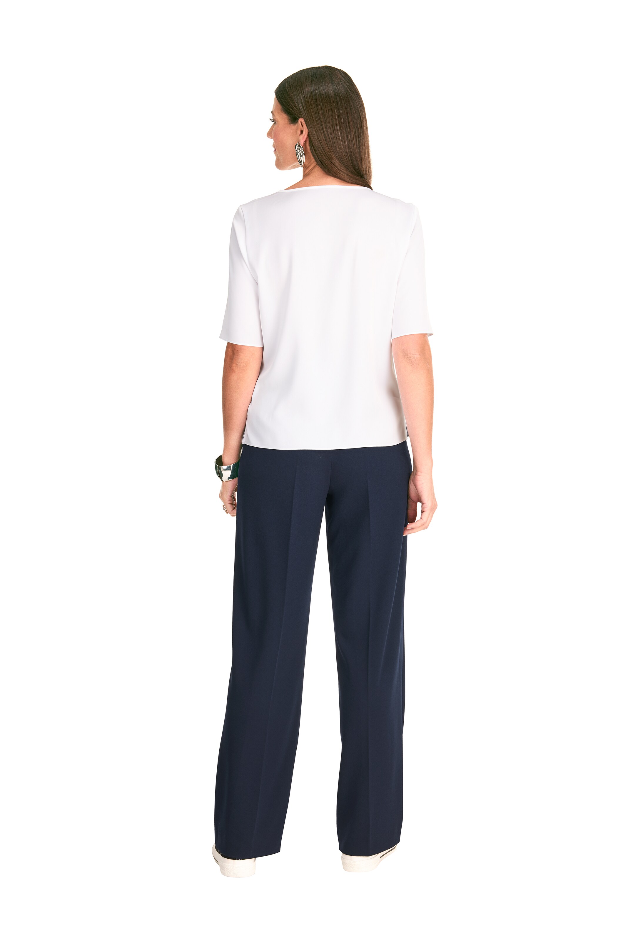 HERMANN LANGE Collection Bluse in Weiß