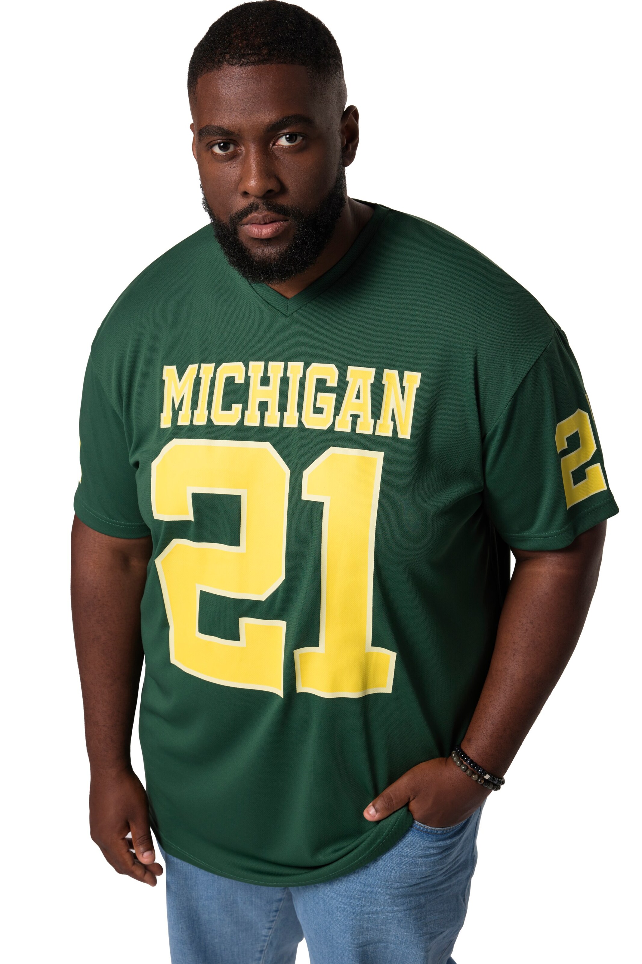 STHUGE T-Shirt in Grün: Vorderseite