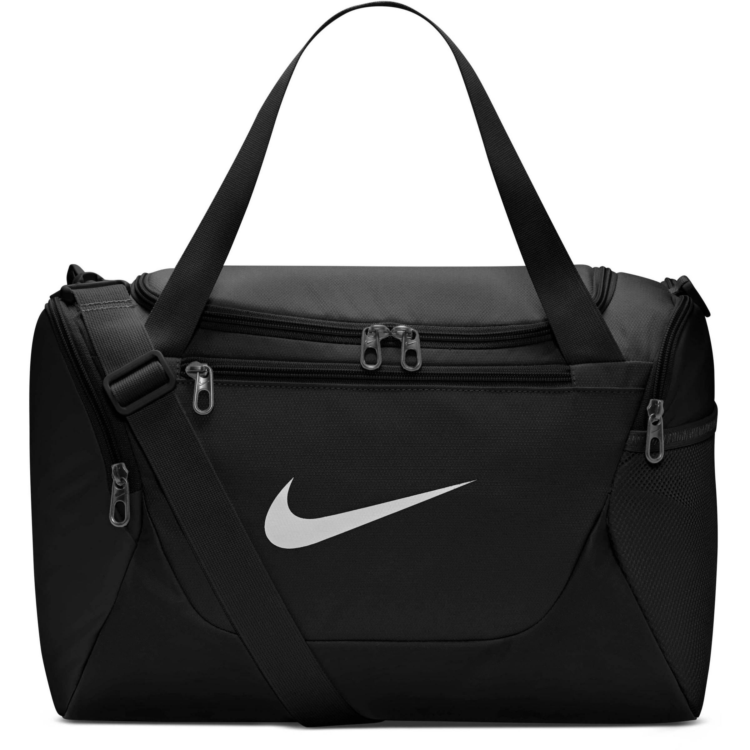 NIKE Sports Bag 'NK BRSLA XS DUFF - X' in Black: front