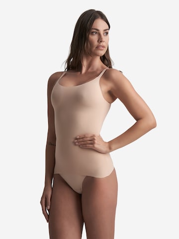 Bye Bra Shapingbroek 'Sculpting Singlet' in Beige: voorkant