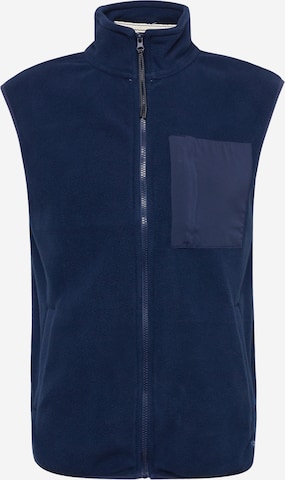 BLEND Vest in Blue: front