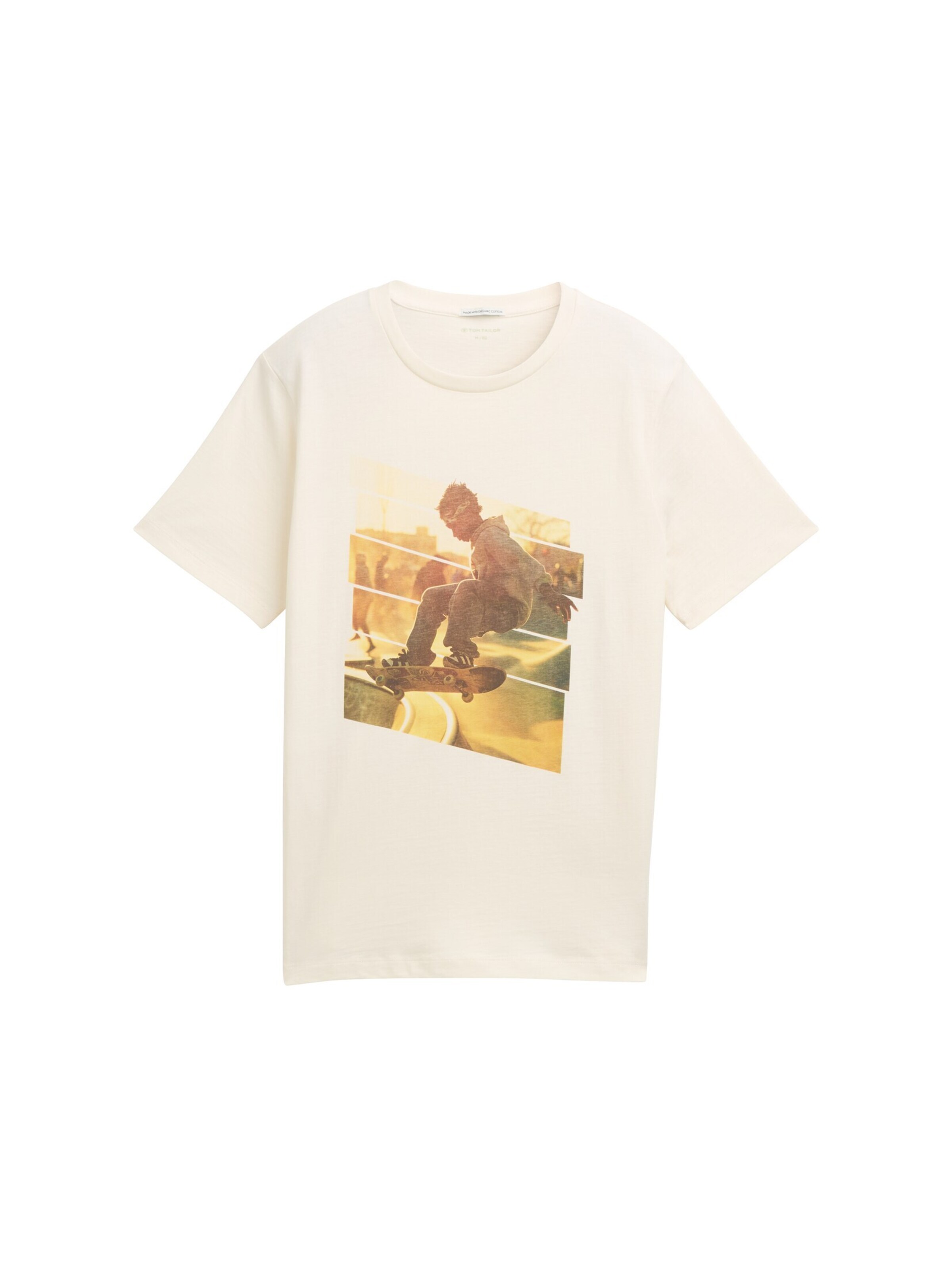 TOM TAILOR Shirt in White: front