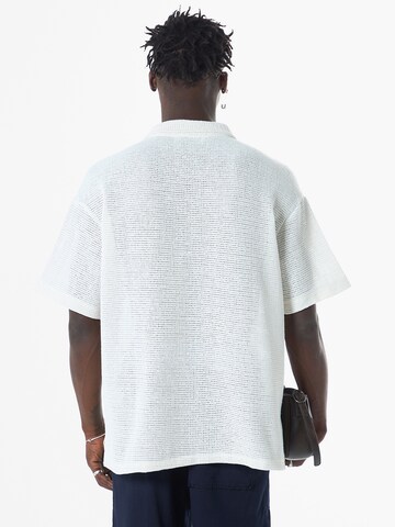 Fit confort Chemise 'Thrift' VAMOS CLO en blanc