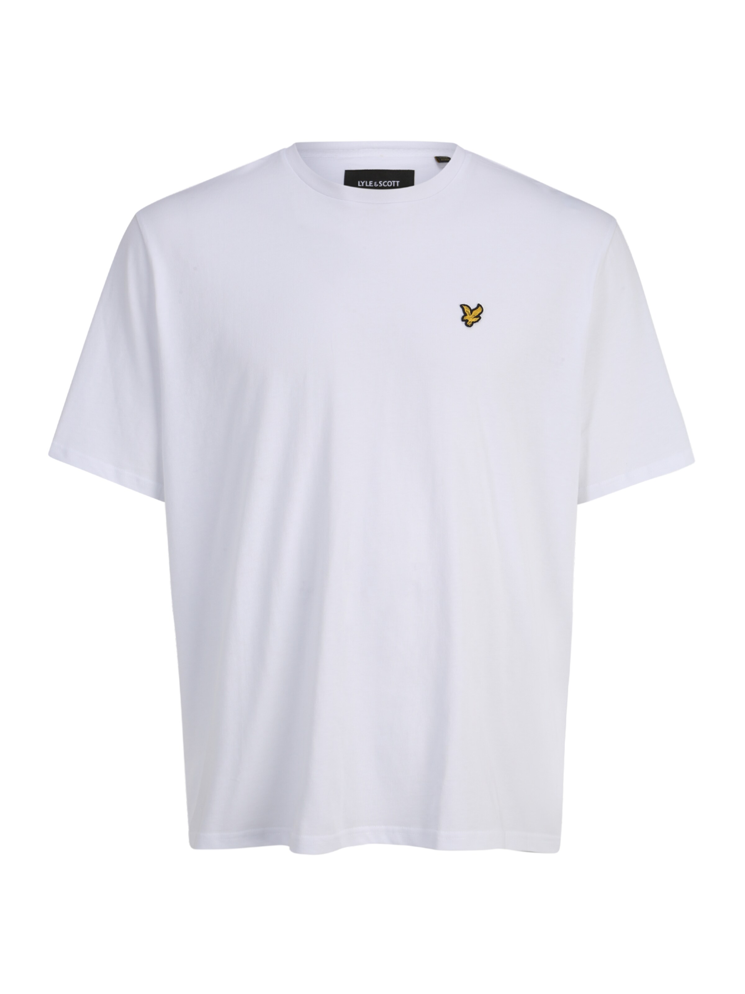 T-Shirt Lyle & Scott Big&Tall en blanc : devant