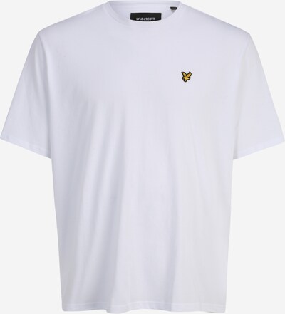Lyle & Scott Big&Tall T-shirt i gul / svart / vit, Produktvy