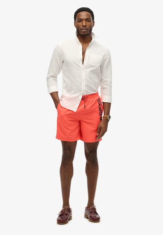 Superdry Zwemshorts in Oranje