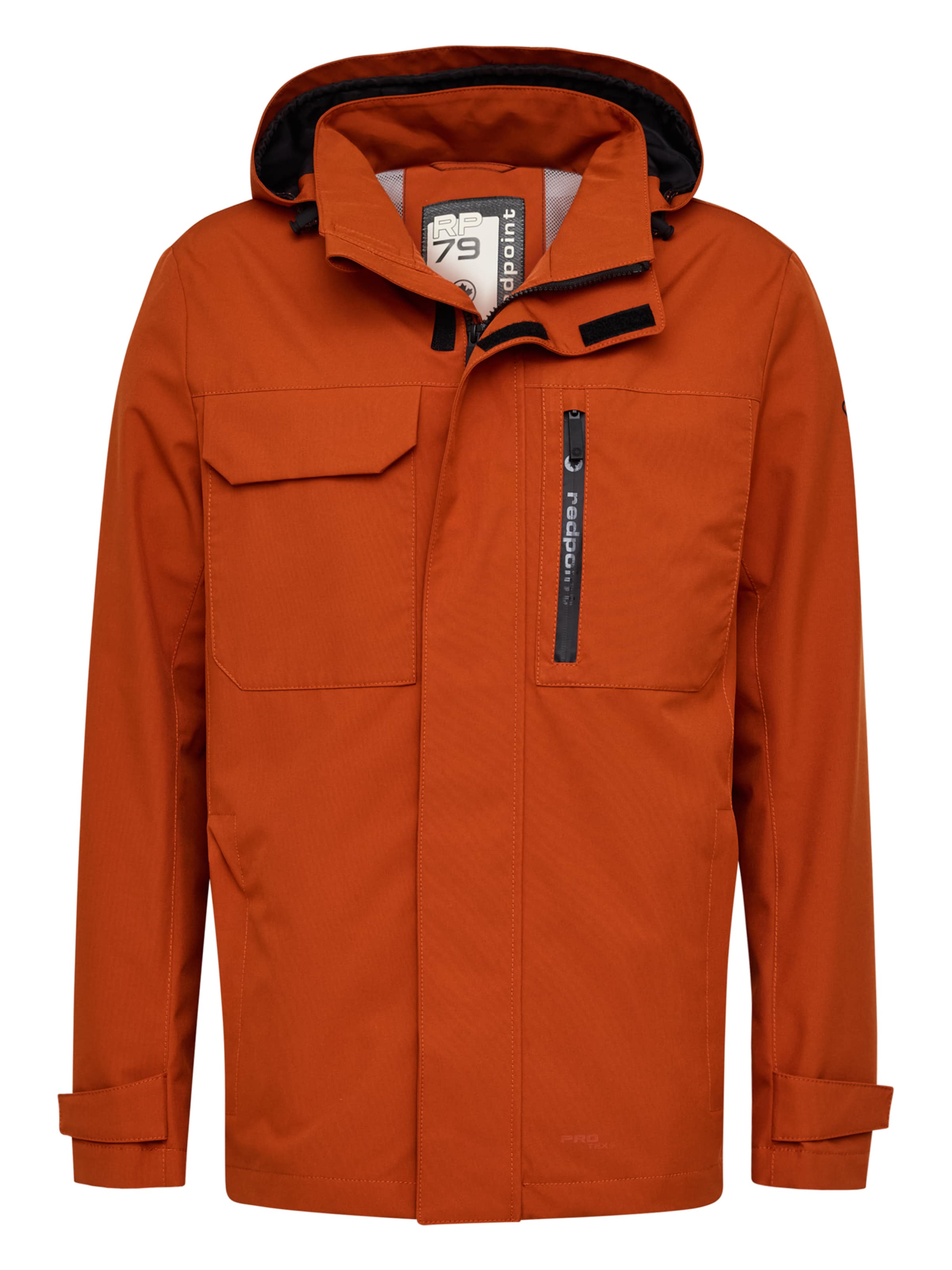 REDPOINT Performance Jacket in Orange: front