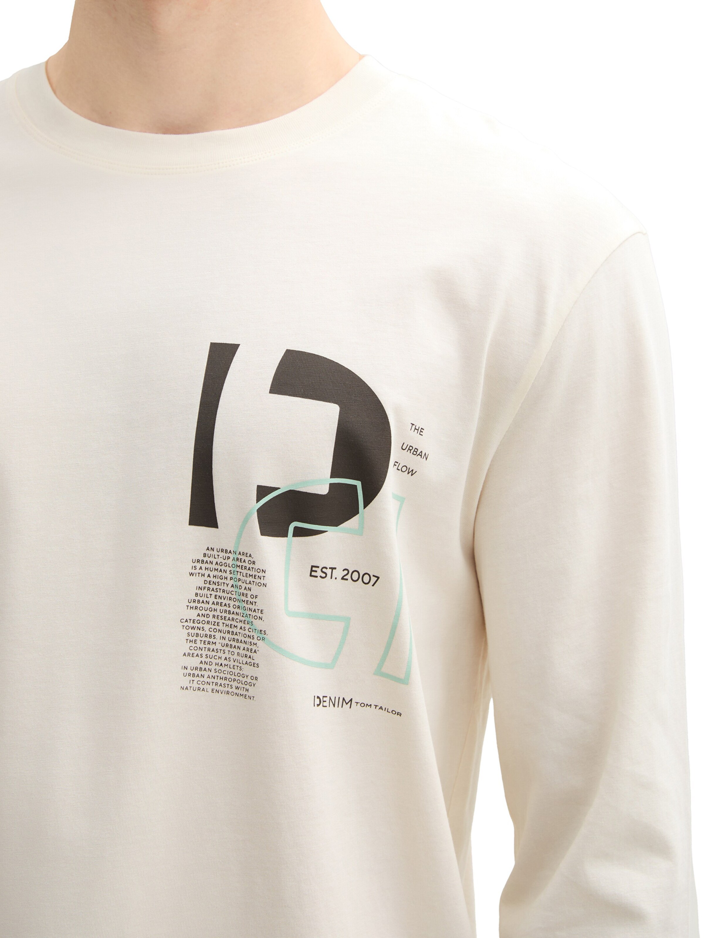 TOM TAILOR DENIM Shirt in White