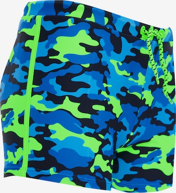 WE Fashion Zwemshorts in Blauw