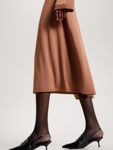 TOMMY HILFIGER Knitted dress in Brown