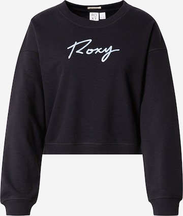 ROXY Sweatshirt 'BREAK AWAY' in Black: front