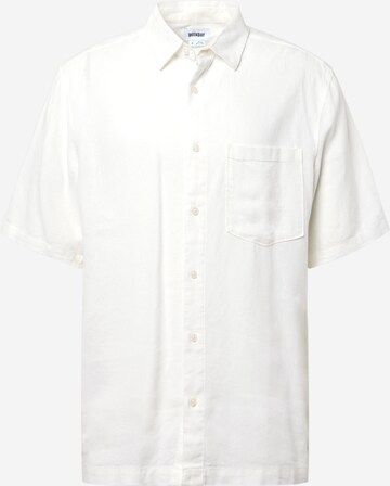 Coupe regular Chemise WEEKDAY en blanc : devant