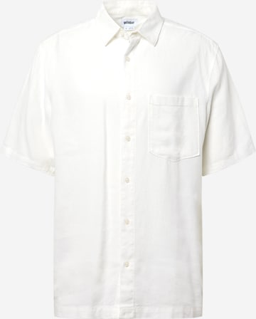 WEEKDAY Button Up Shirt in White: front