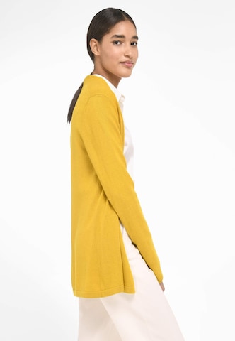 Cardigan Peter Hahn en jaune