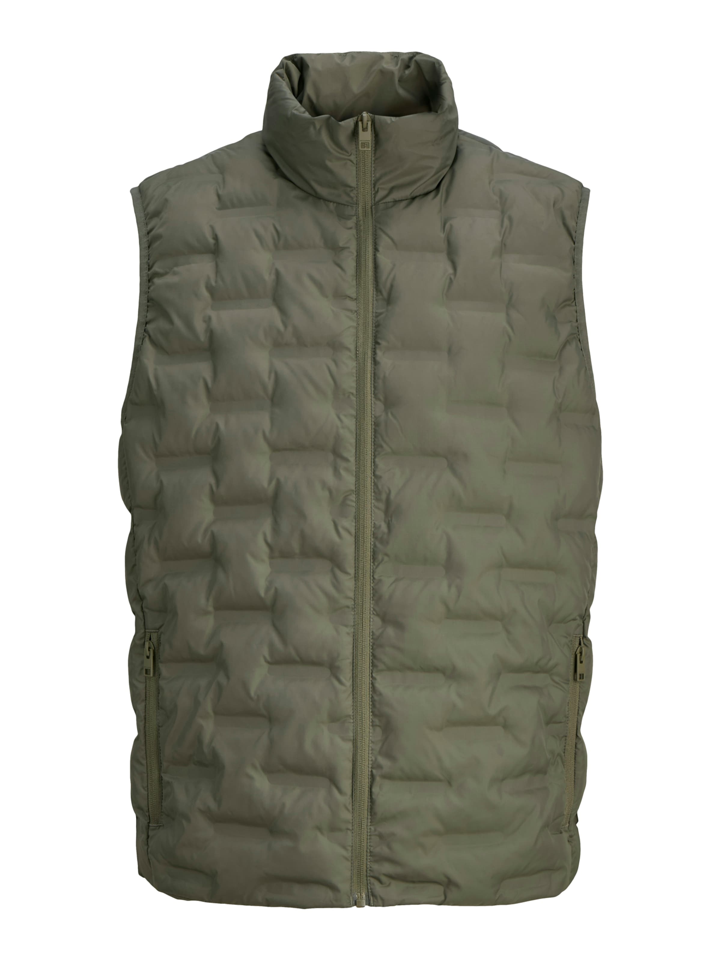 JACK & JONES Vest 'JWHASTON' in Green: front