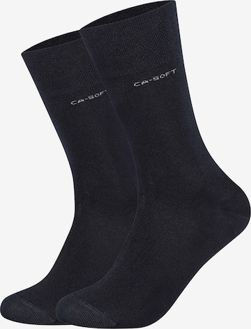 camano Sokken in Blauw: voorkant