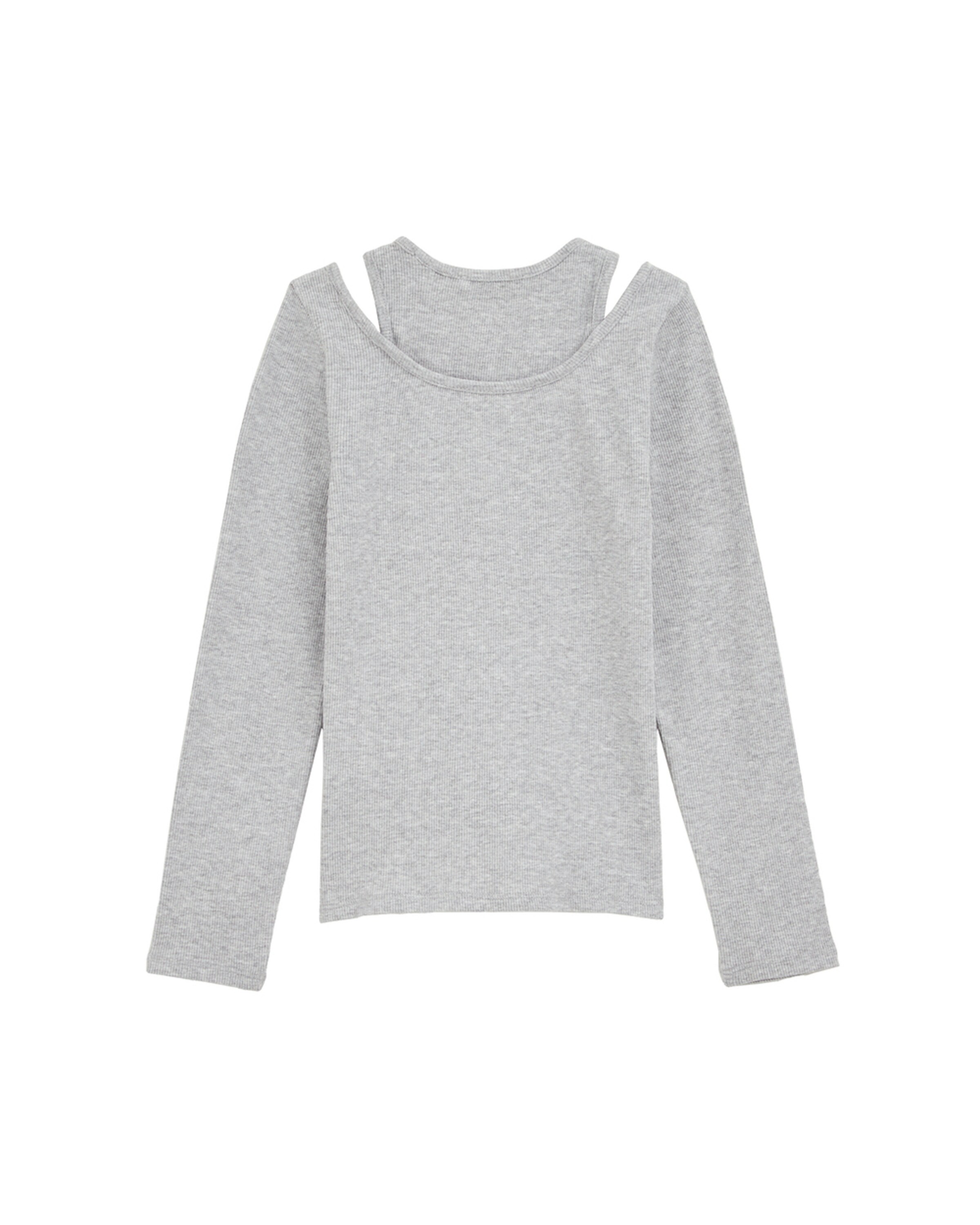 WE Fashion - Camiseta en gris