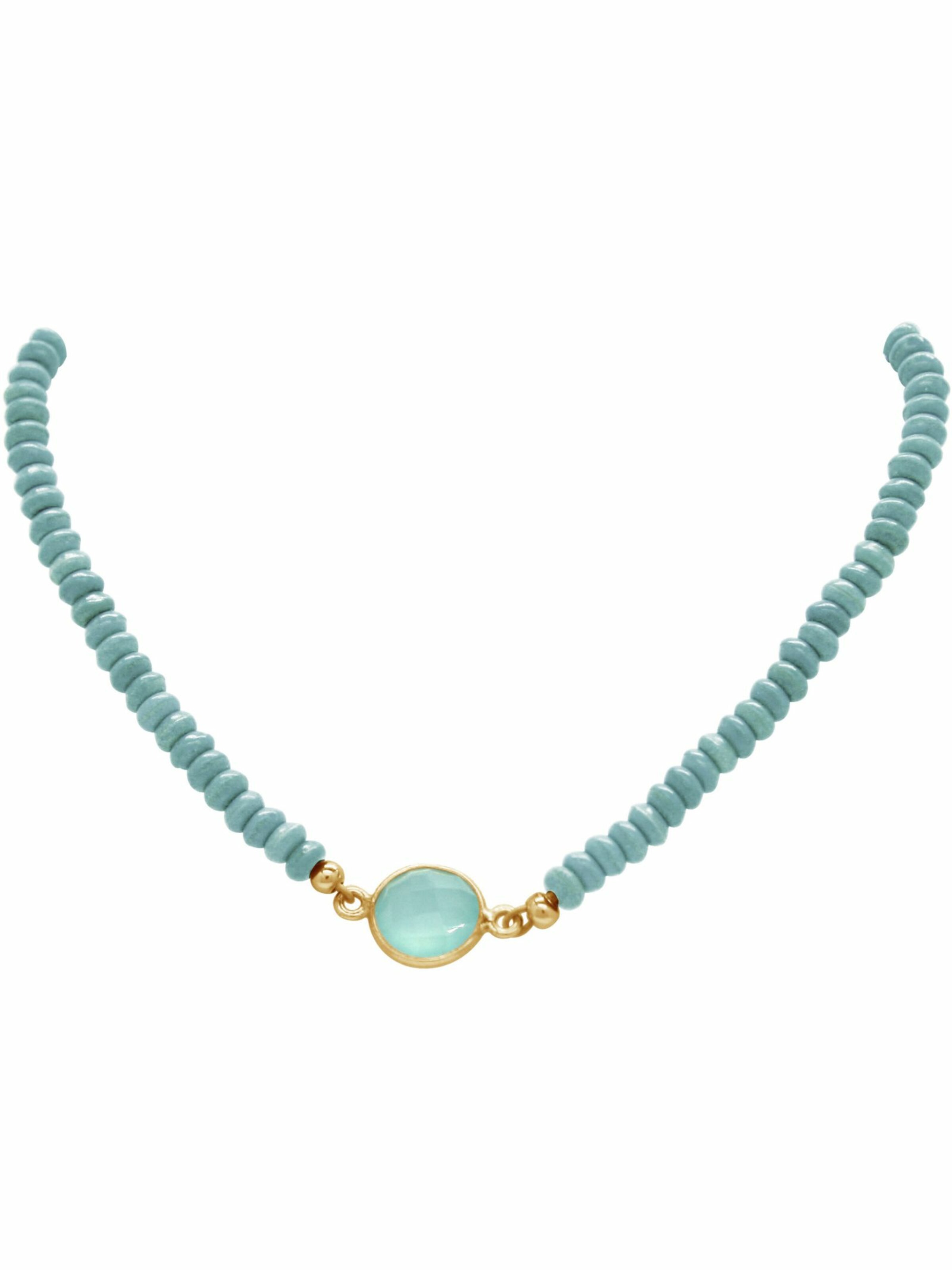 Gemshine Kette in Grün