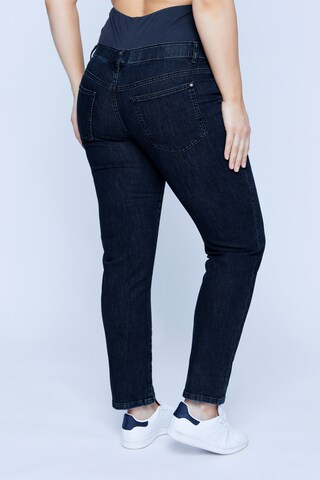 Ulla Popken Regular Jeans in Blauw