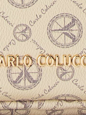 Carlo Colucci Toiletry Bag 'Cozzio' in Beige