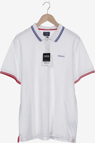 Hackett London Poloshirt XXL in Weiß: predná strana