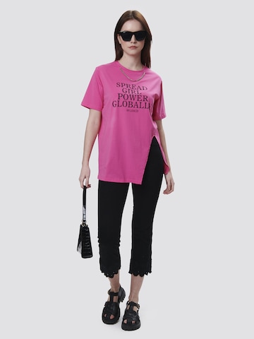 Maglietta di Influencer in rosa