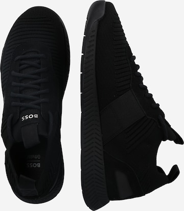 Baskets basses 'Titanium' BOSS Black en noir