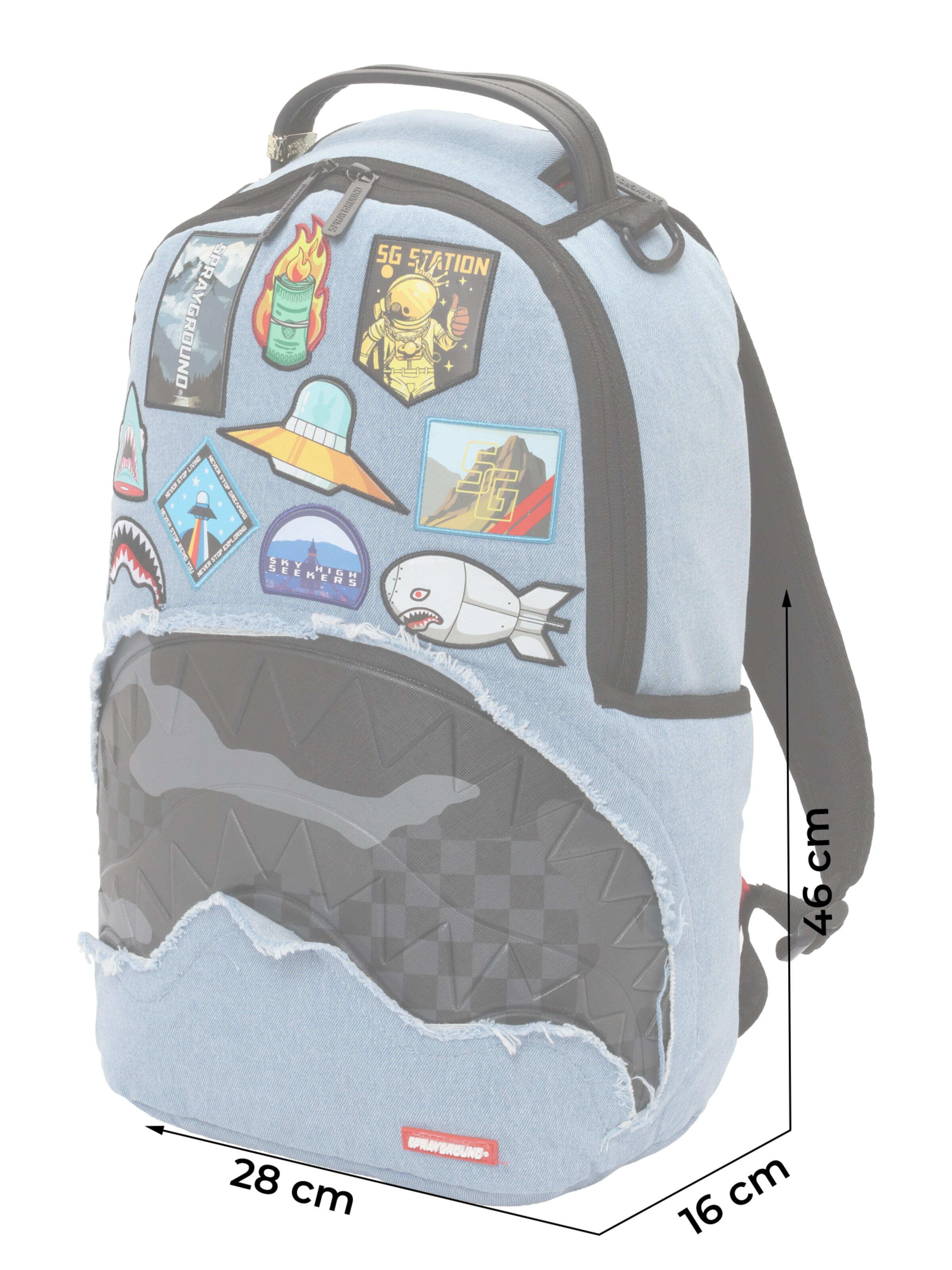 Sprayground Backpack in Blue