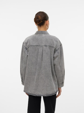 Chemisier 'VMJENNIE' VERO MODA en gris