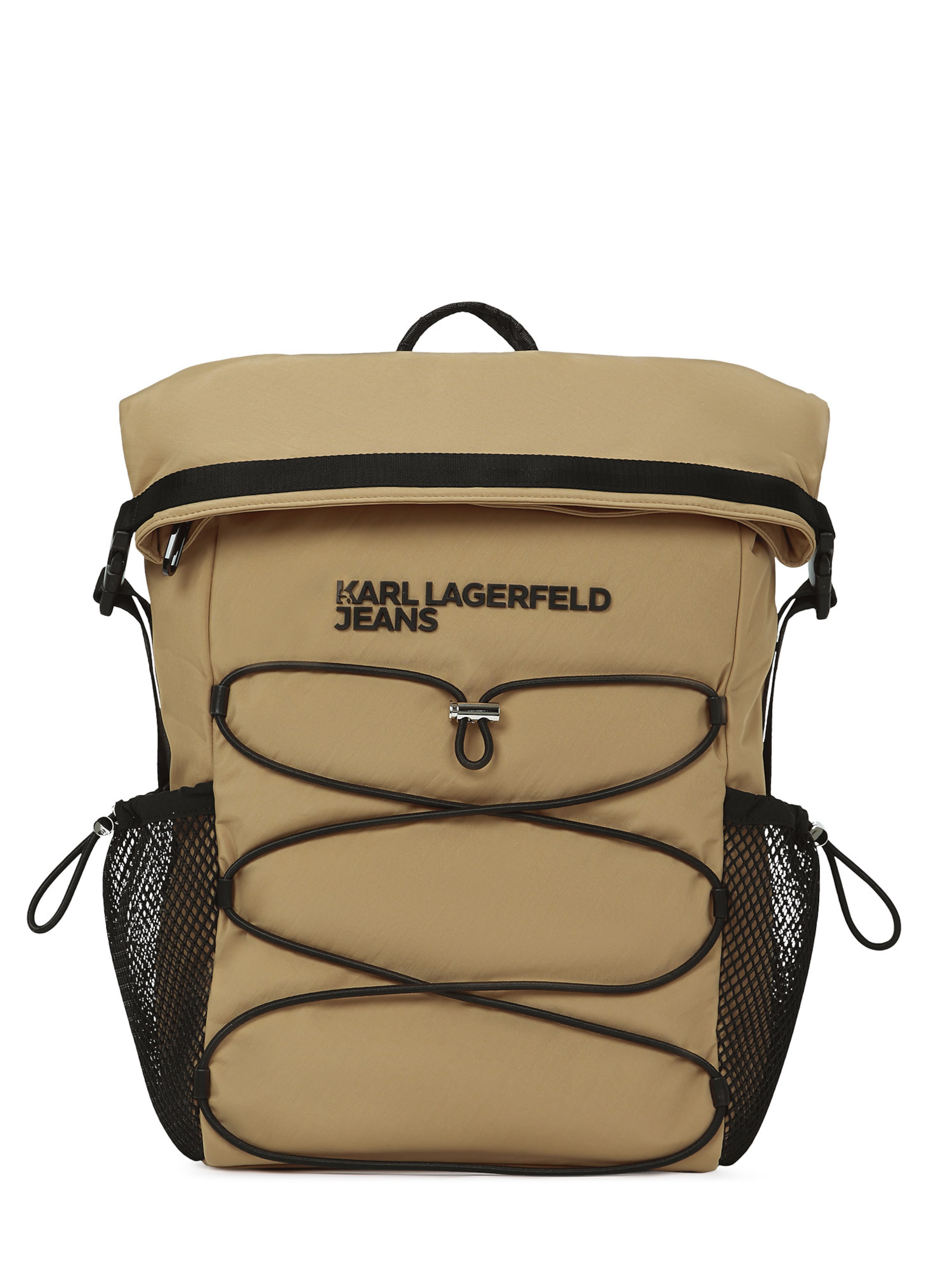 KARL LAGERFELD JEANS Batoh - Béžová: predná strana