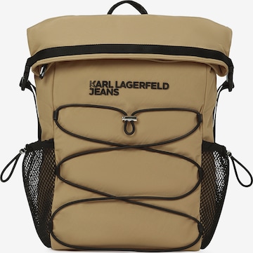 KARL LAGERFELD JEANS Reppu värissä beige: etupuoli