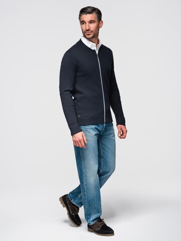 Vestes en maille 'OM-SWZS-0146' Ombre en bleu