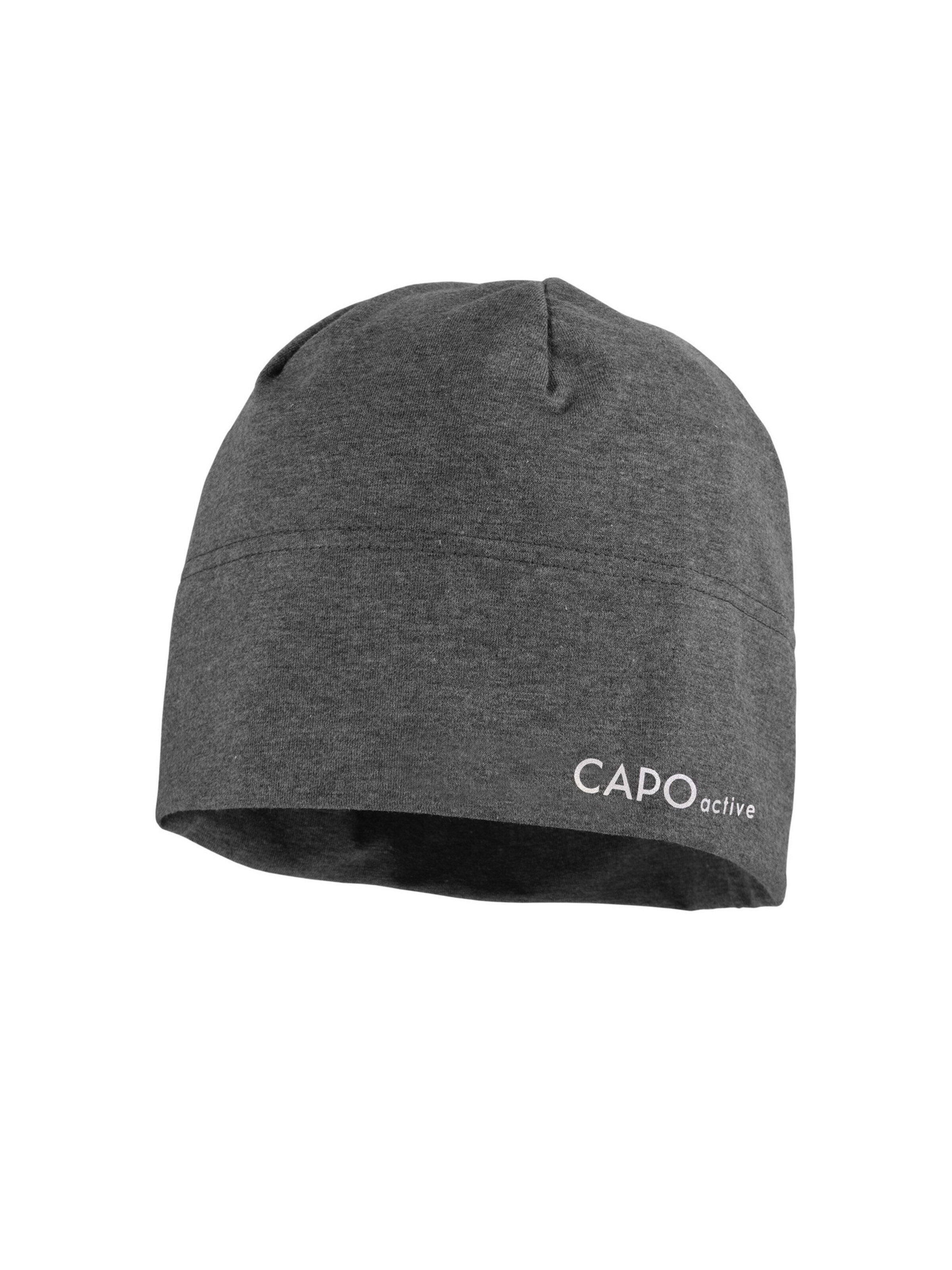 CAPO Beanie in Grey: front