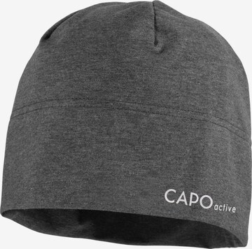 CAPO Beanie in Grey: front