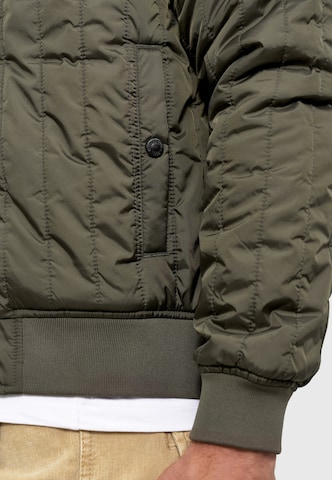 INDICODE JEANS Between-Season Jacket in Green