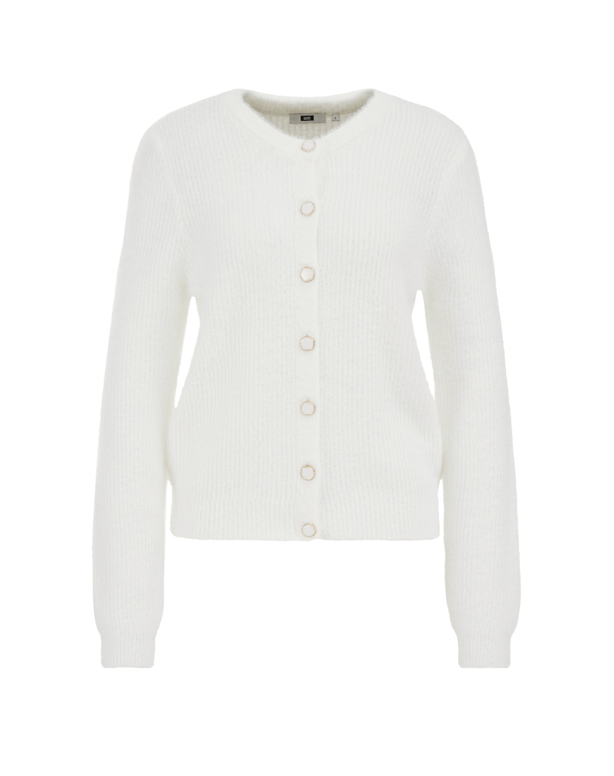 balta WE Fashion Kardiganas: priekis