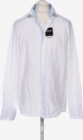 HUGO Red Button Up Shirt in XS in White: front