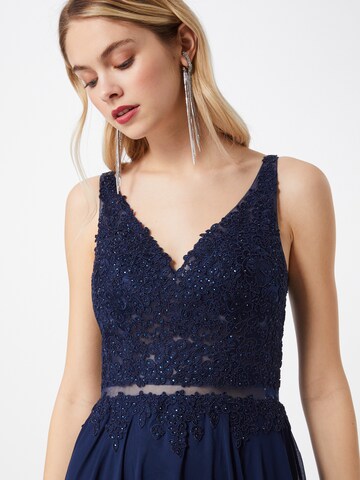 mascara Evening dress 'TULLE' in Blue