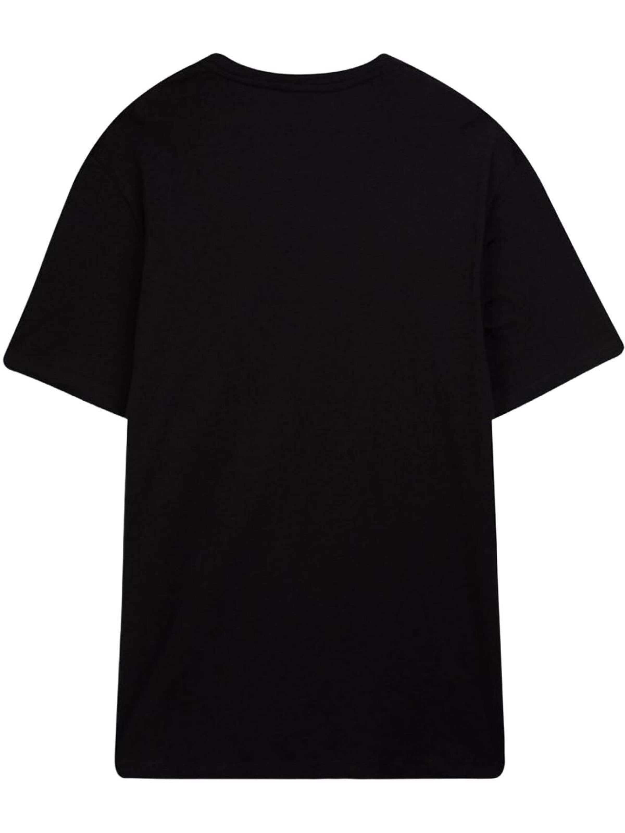 LTB Jeans Shirt 'Minimal Print T-Shirt'‌‌ in S in schwarz, Produktansicht