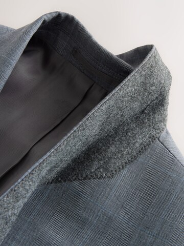 Next Regular fit Blazer 'Archive Prince Of Wales' in Grey